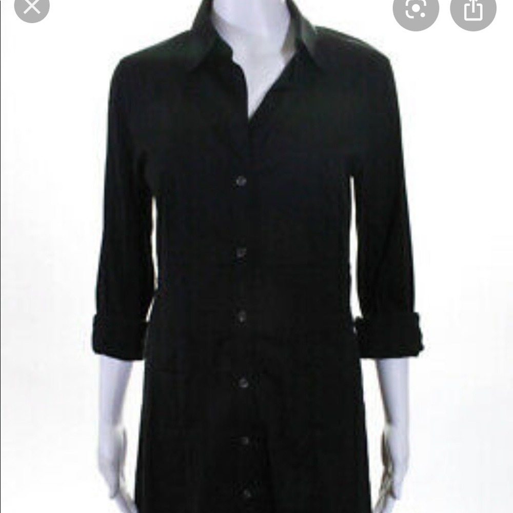 Theory size 8 black dress